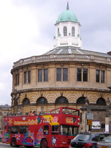 [An image showing Sheldonian Theatre]